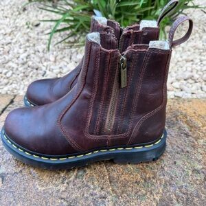 Dr. Martens Brown Heeled Boots